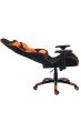Scaun gaming Inaza Dreadnought negru cu portocaliu ZERO Series