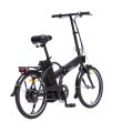 Bicicleta electrica pliabila Skateflash Fly neagra