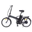 Bicicleta electrica pliabila Skateflash Fly neagra