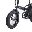 Bicicleta electrica pliabila Skateflash Fly XL Fat neagra