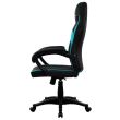 Scaun gaming ThunderX3 EC1 negru cu cyan