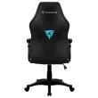 Scaun gaming ThunderX3 EC1 negru cu cyan