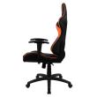 Scaun gaming ThunderX3 EC3 negru cu portocaliu