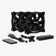 Set 3 ventilatoare Aerocool Eclipse Pro 120mm iluminare aRGB