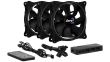 Set 3 ventilatoare Aerocool Eclipse Pro 120mm iluminare aRGB
