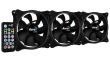 Set 3 ventilatoare Aerocool Eclipse Pro 120mm iluminare aRGB