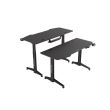 Birou gaming reglabil electric pe inaltime Thunder X3 ED7 negru