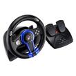 Volan gaming FlashFire Drift Wheel negru cu albastru
