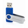 Memorie USB Exceleram USB 2.0 32GB P1 argintiu cu albastru