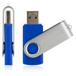 Memorie USB Exceleram USB 2.0 32GB P1 argintiu cu albastru