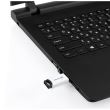 Memorie USB Exceleram USB 2.0 16GB H2 alb cu negru