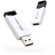 Memorie USB Exceleram USB 2.0 16GB H2 alb cu negru