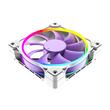 Ventilator ID-Cooling PN-21 120mm alb cu mov iluminare aRGB