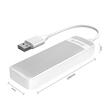 HUB USB Orico FL02 USB2.0 alb