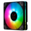 Set 3 ventilatoare Riotoro Quiet Storm 120mm iluminare RGB