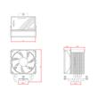 Cooler procesor ID-Cooling FROZN A400 negru