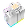 Cooler procesor ID-Cooling FROZN A410 alb iluminare aRGB