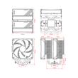 Cooler procesor ID-Cooling FROZN A620 negru