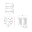 Cooler procesor ID-Cooling FROZN A720 negru