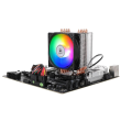 Cooler procesor Segotep Frozen Tower Ts4 iluminare RGB