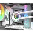 Cooler procesor cu lichid ID-Cooling FX240 Infinity White iluminare aRGB