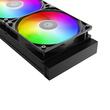 Cooler procesor cu lichid ID-Cooling FX360 negru iluminare aRGB