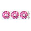 Cooler procesor cu lichid ID-Cooling FX360 Infinity Pink iluminare aRGB