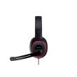 Casti gaming Edifier G20 negre cu rosu