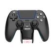 Gamepad wireless Redragon Wargrip negru bluetooth cu stand de incarcare compatibil PlayStation 5