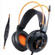Casti Somic G925 negre cu portocaliu