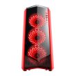 Carcasa Redragon Jetfire neagra cu rosu Open Box