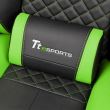 Scaun gaming Tt eSPORTS GT Comfort negru cu verde
