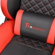 Scaun gaming Tt eSPORTS GT Fit negru cu rosu