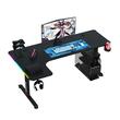 Birou gaming Redragon GD-3200-L negru iluminare RGB