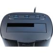 Rack HDD Inter-Tech Argus GD-PD05U USB 3.0 SATA 2.5 sau 3.5 inchcu docking station si Hub USB 3.0 negru