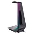 Suport casti Thermaltake Premium Argent HS1 argintiu iluminare RGB