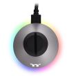 Suport cablu mouse Thermaltake Premium Argent MB1 argintiu iluminare RGB