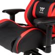 Scaun gaming Thermaltake X Fit negru cu rosu