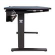 Birou gaming reglabil electric pe inaltime Thermaltake ToughDesk 350 negru