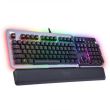 Tastatura gaming mecanica Thermaltake Premium Argent K5 iluminare RGB argintie
