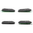Tastatura wireless si bluetooth Delux GM901D neagra
