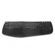 Tastatura bluetooth si wireless Delux GM902A neagra iluminare alba