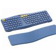 Tastatura bluetooth si wireless Delux GM903CV albastra