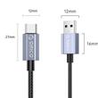 Cablu USB Orico GQA15 15W USB Type-A - USB Type-C 1.5m negru