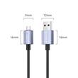 Cablu USB Orico GQAM10 10W USB Type-A - MicroUSB 1m negru