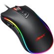 Mouse gaming NitroX GT-300+ negru iluminare RGB