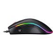Mouse gaming NitroX GT-300+ negru iluminare RGB