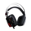 Casti Redragon Lagopasmutus negre cu rosu Open Box