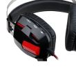 Casti Redragon Lagopasmutus negre cu rosu Open Box
