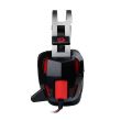 Casti Redragon Lagopasmutus negre cu rosu Open Box